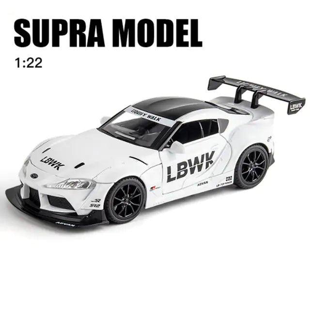 Own the Legend: Toyota SUPRA Track Alloy Sports Car Model 🚗 - Home Kartz