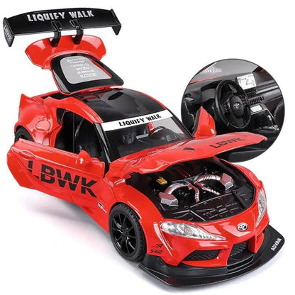 Own the Legend: Toyota SUPRA Track Alloy Sports Car Model 🚗 - Home Kartz
