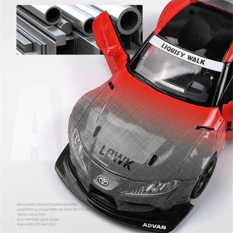 Own the Legend: Toyota SUPRA Track Alloy Sports Car Model 🚗 - Home Kartz