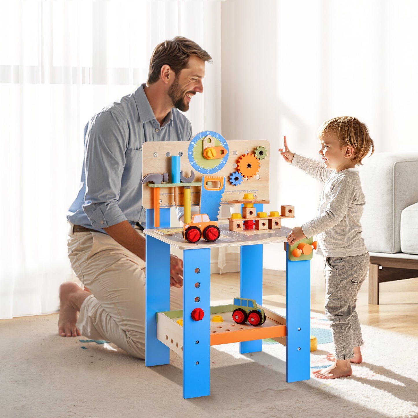 From Blueprints to Reality. The 32-Piece Wooden Engineering Lab That Turns Toddlers Into Little Architects (Without the Screen Time)