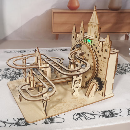 ⚙️ Stop Building Static Puzzles. Start Building Kinetic Machines. The 3D Wooden Engineering Project That Becomes a Mesmerizing, Motorized Marble Masterpiece