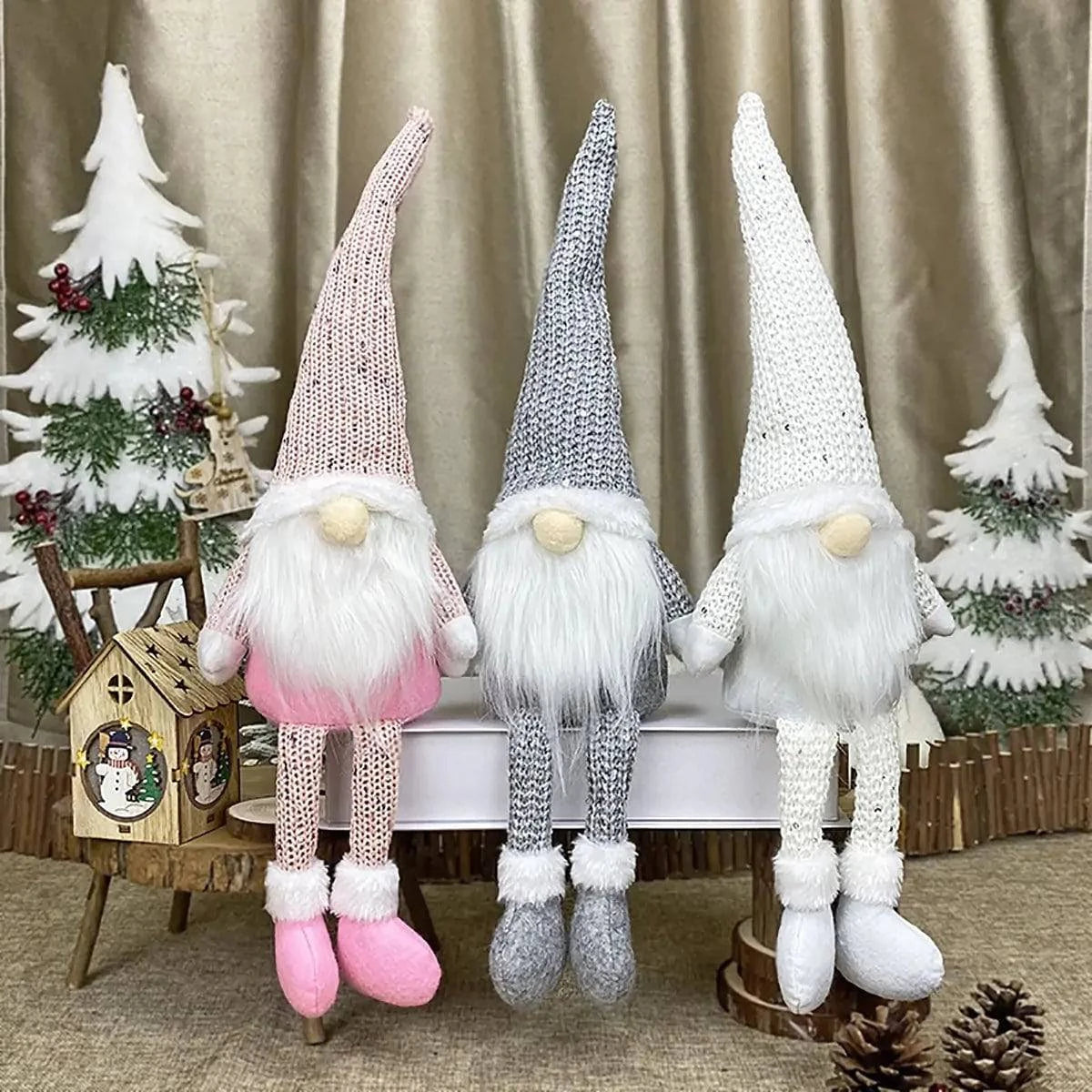 Gnome Christmas Faceless Doll – Whimsical Holiday Decoration for Festive Cheer | Perfect Holiday Gift - Home Kartz
