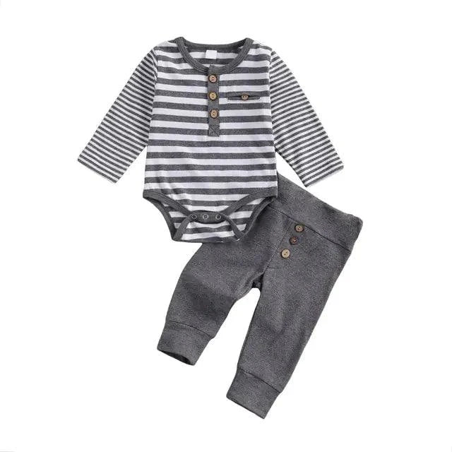 Elevate Your Toddler's Style with the 2Pcs Toddler Casual Suit - Home Kartz