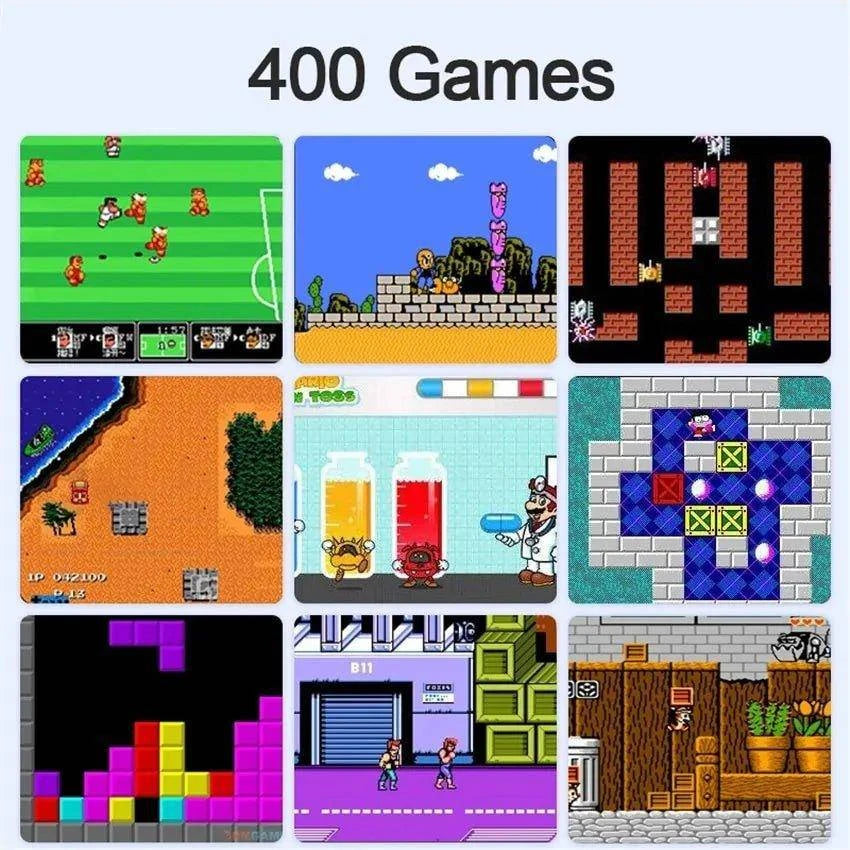 Relive Retro Gaming with the 2021 New 400 in-1 Portable Retro Game Console - Home Kartz