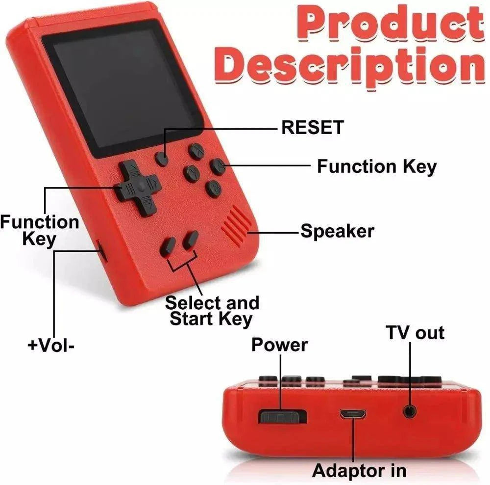 Relive Retro Gaming with the 2021 New 400 in-1 Portable Retro Game Console - Home Kartz