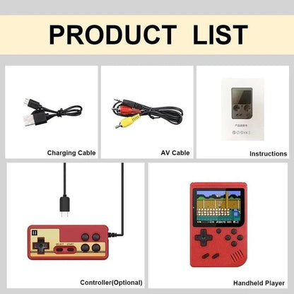 Relive Retro Gaming with the 2021 New 400 in-1 Portable Retro Game Console - Home Kartz