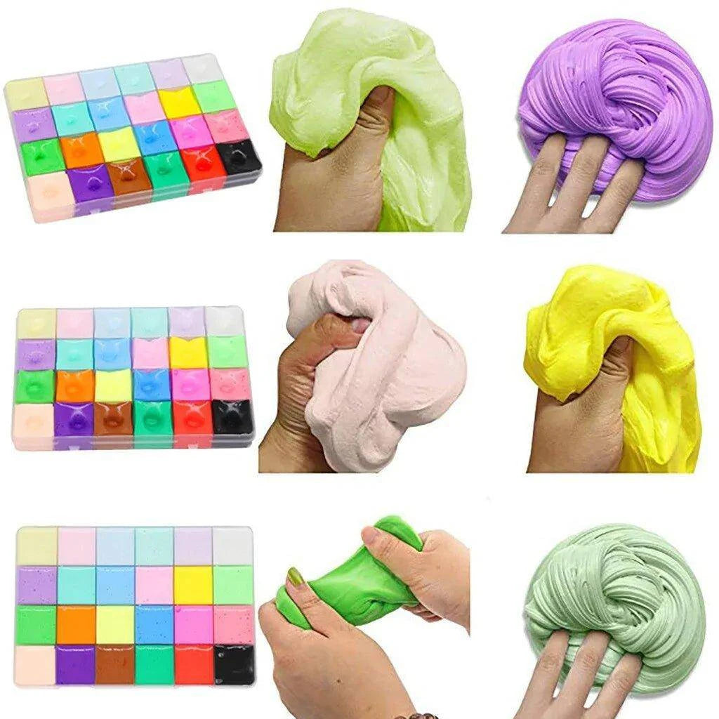 Fluffy Slime for Stress Relief and Endless Fun - Safe, Non-Toxic, and Perfect for Kids and Adults - Home Kartz