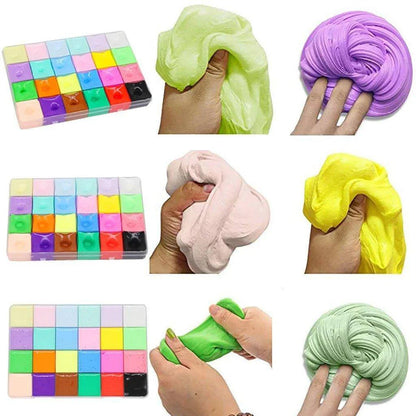 Fluffy Slime for Stress Relief and Endless Fun - Safe, Non-Toxic, and Perfect for Kids and Adults - Home Kartz