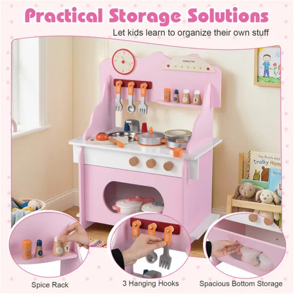 Built for Play. Crafted for Memories. The Non-Toxic, Solid Wood Kitchen They’ll Never Outgrow