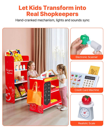 Interactive Kids Grocery Store Playset