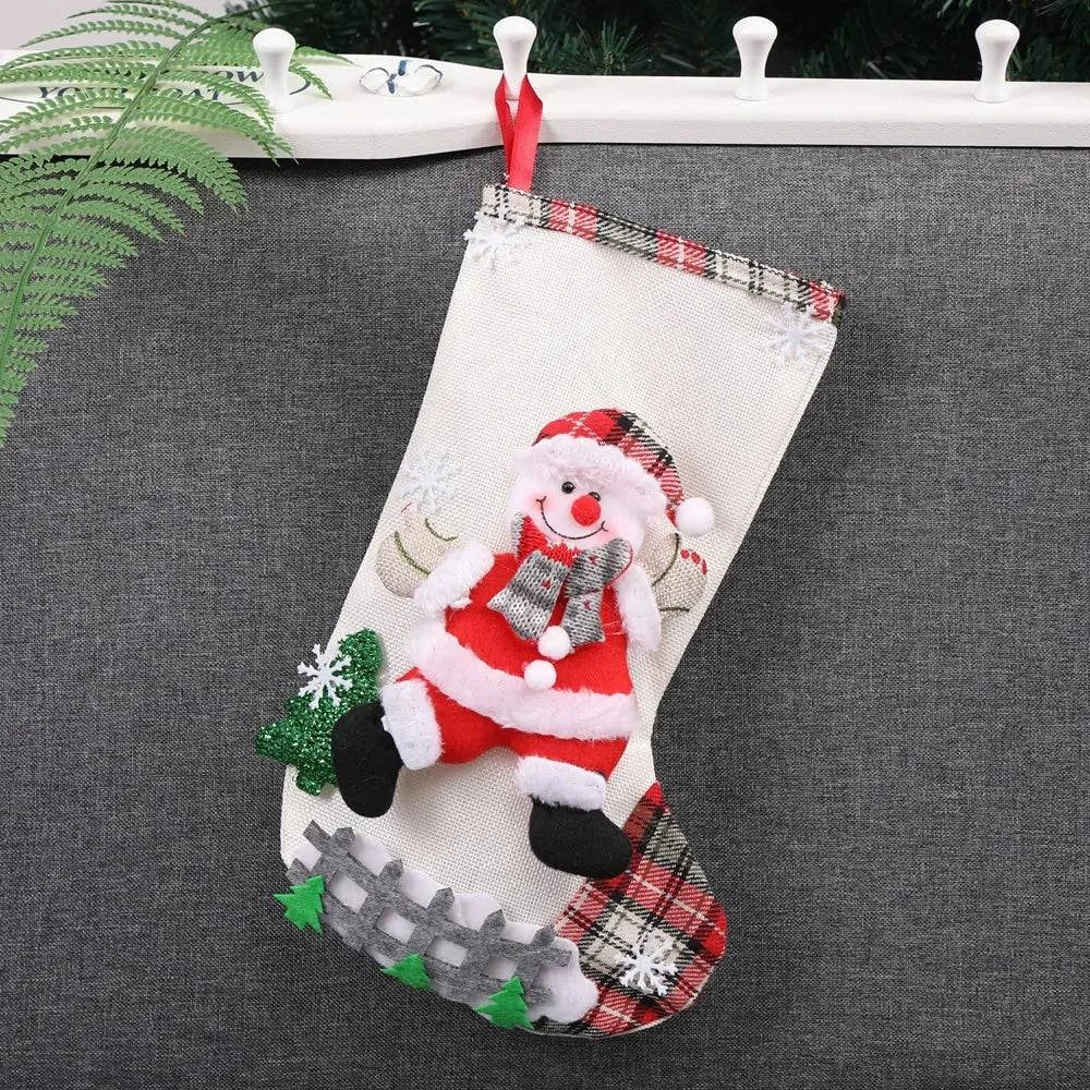 Reusable Festive Christmas Candy Bags for Holiday Gifts - Home Kartz