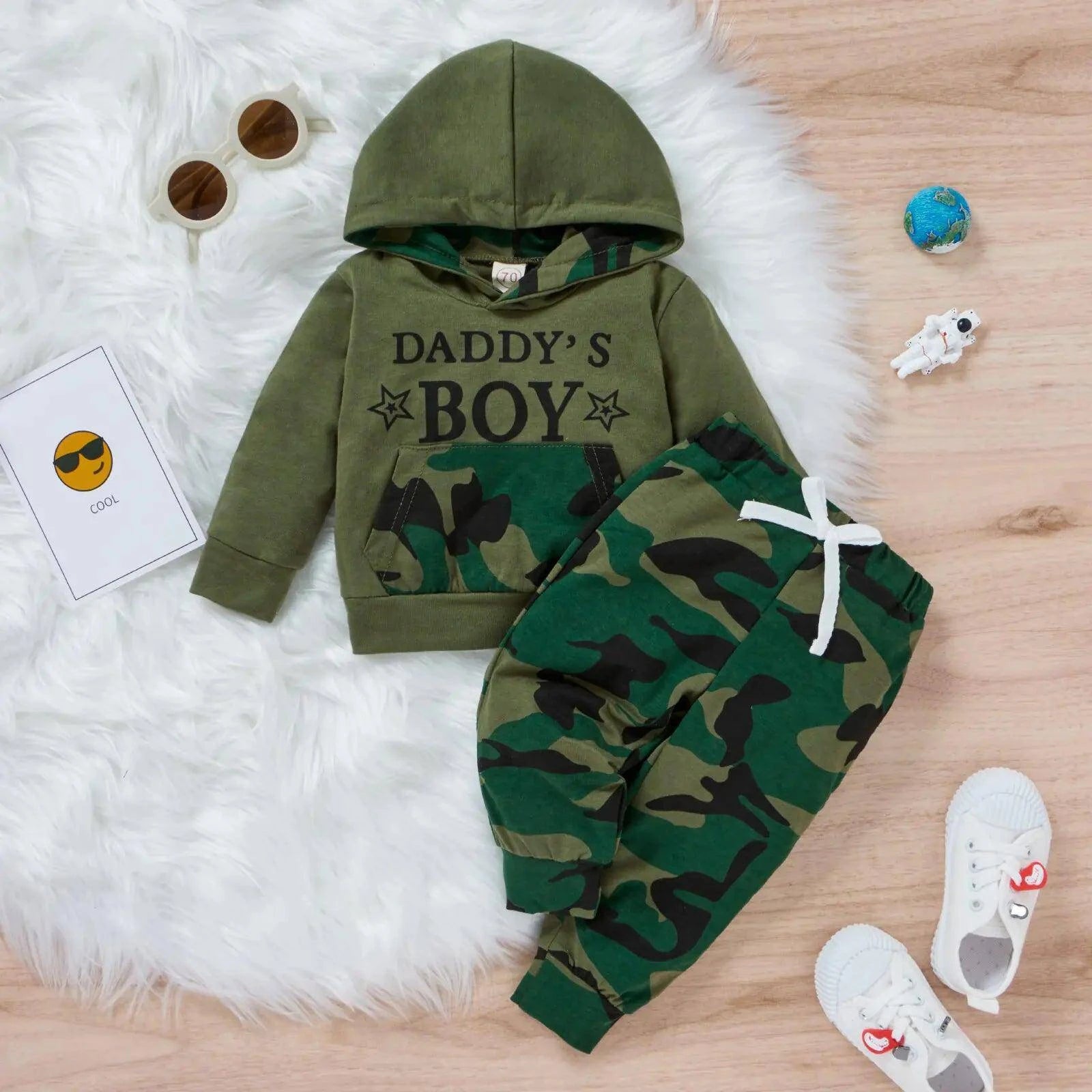 Stylish and Comfortable 2Pcs Autumn Clothing Set for Kids - Home Kartz