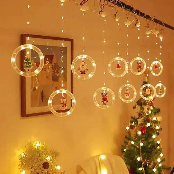 Transform Your Space with Christmas Lights LED Holiday Light – 8 Modes, USB Powered, and Easy Decorating! - Home Kartz