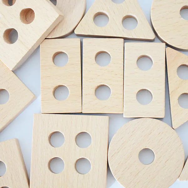 Smart Play, Strong Minds - Montessori Wooden Blocks That Teach Balance & Patience!