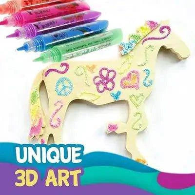 Puffy Pens – Unleash 3D Creativity with Vibrant, Fun Art Supplies - Home Kartz