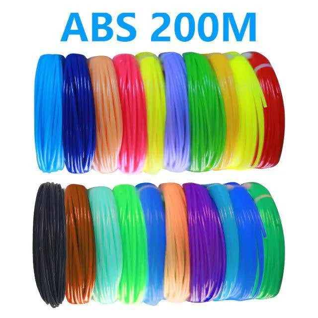 Unleash Creativity with 3D Pen Filament - Colorful & Safe Plastic for 3D Print Pens - Home Kartz