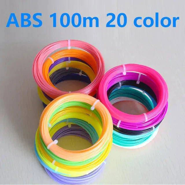 Unleash Creativity with 3D Pen Filament - Colorful & Safe Plastic for 3D Print Pens - Home Kartz