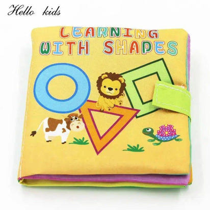 3D Soft Baby Books Activity Quiet Cloth Book