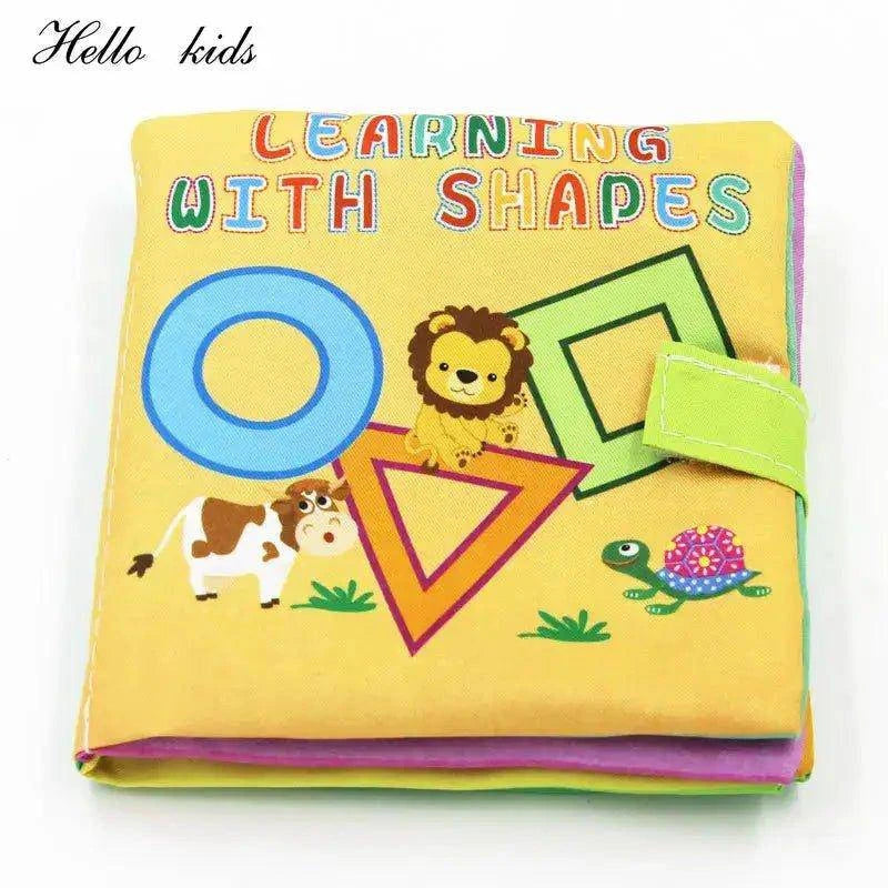 3D Soft Baby Books for Sensory Play | Interactive Cloth Books for Babies (0-3 Years) - Home Kartz