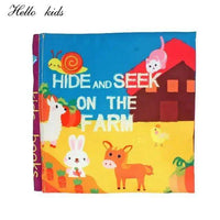 3D Soft Baby Books for Sensory Play | Interactive Cloth Books for Babies (0-3 Years) - Home Kartz