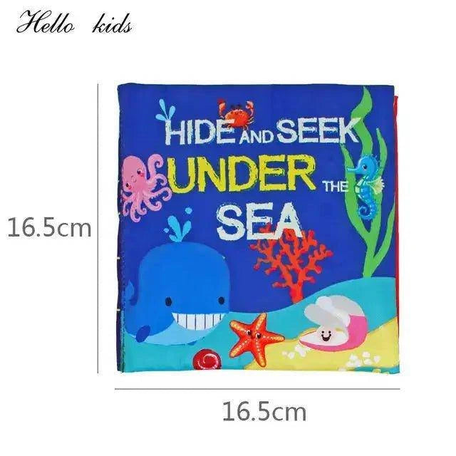 3D Soft Baby Books for Sensory Play | Interactive Cloth Books for Babies (0-3 Years) - Home Kartz