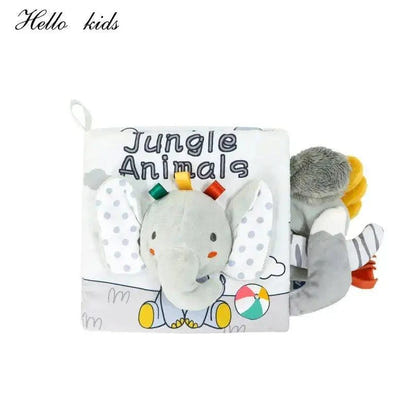 3D Soft Baby Books for Sensory Play | Interactive Cloth Books for Babies (0-3 Years) - Home Kartz