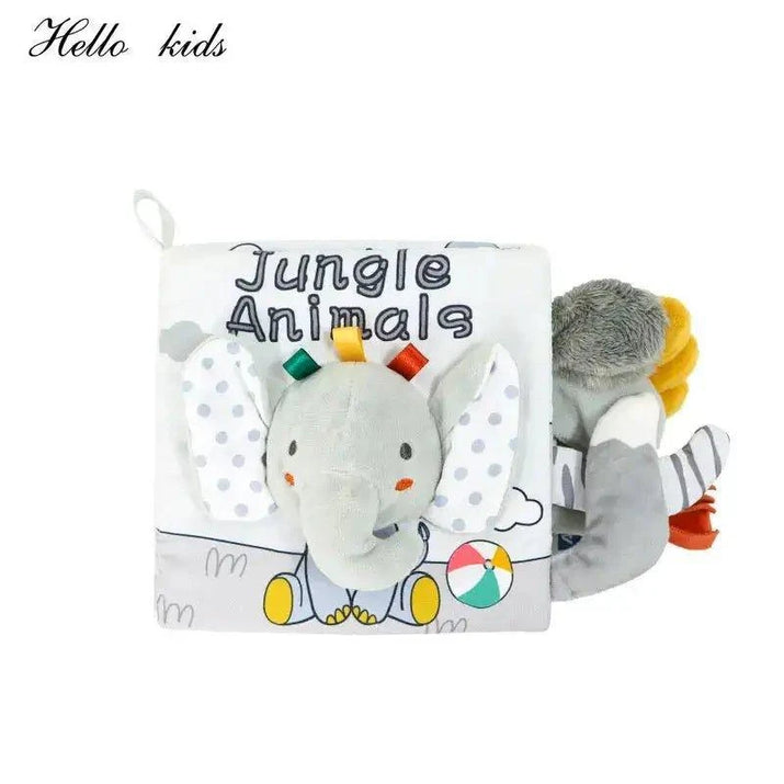 3D Soft Baby Books for Sensory Play | Interactive Cloth Books for Babies (0-3 Years) - Home Kartz