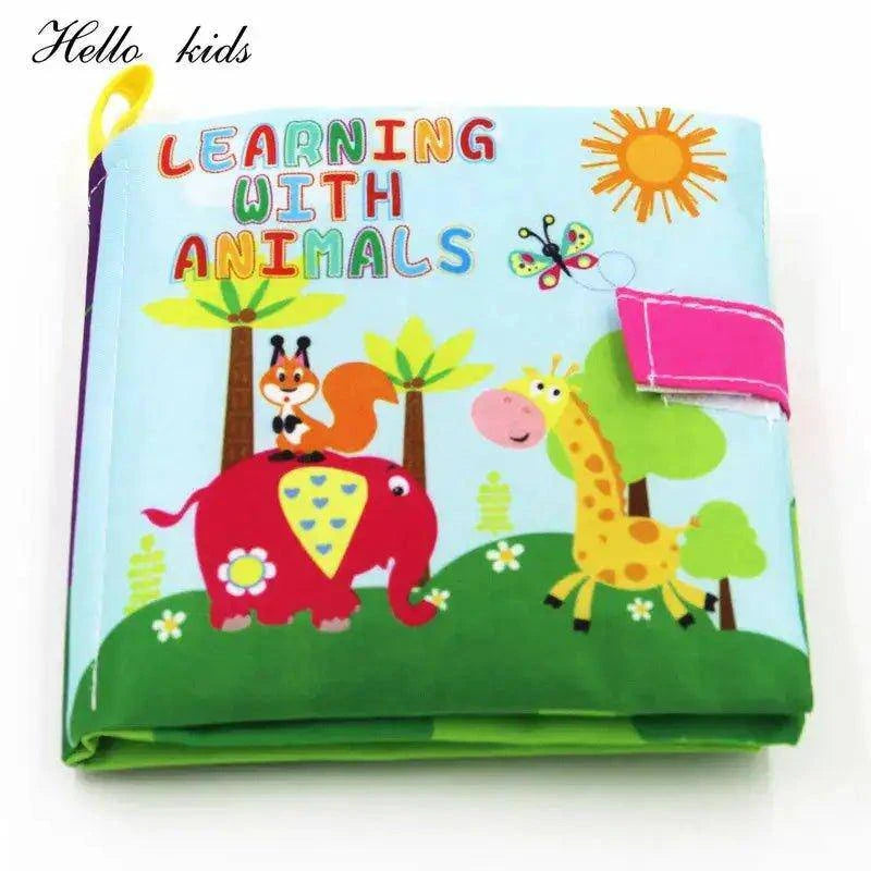 3D Soft Baby Books for Sensory Play | Interactive Cloth Books for Babies (0-3 Years) - Home Kartz