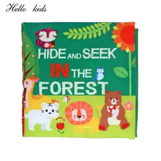 3D Soft Baby Books for Sensory Play | Interactive Cloth Books for Babies (0-3 Years) - Home Kartz