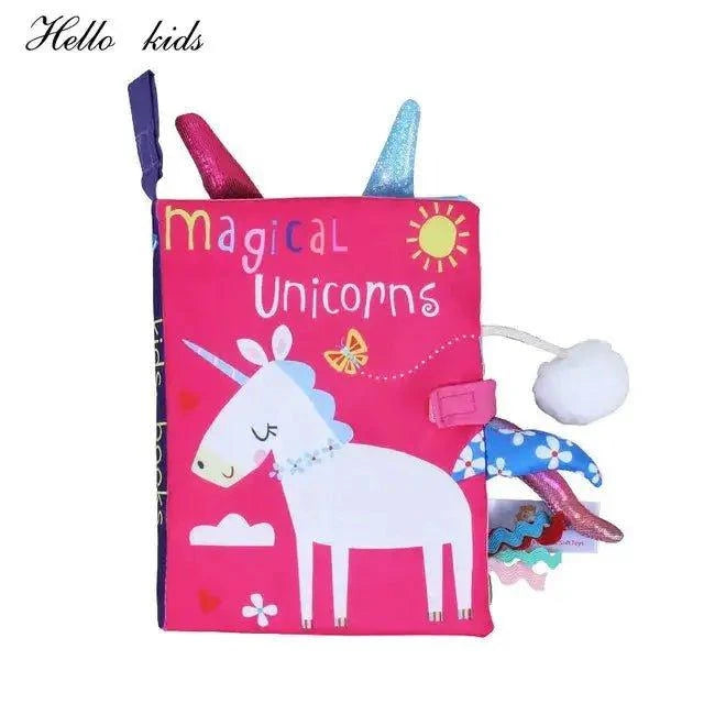 3D Soft Baby Books for Sensory Play | Interactive Cloth Books for Babies (0-3 Years) - Home Kartz