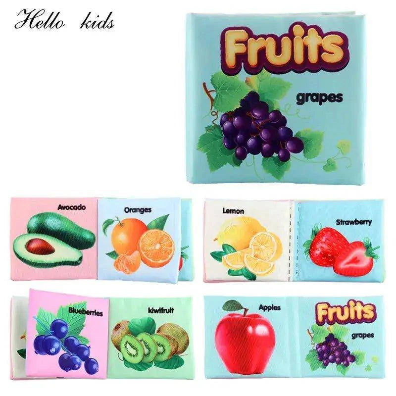 3D Soft Baby Books for Sensory Play | Interactive Cloth Books for Babies (0-3 Years) - Home Kartz