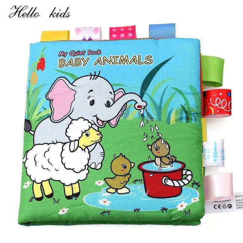 3D Soft Baby Books for Sensory Play | Interactive Cloth Books for Babies (0-3 Years) - Home Kartz