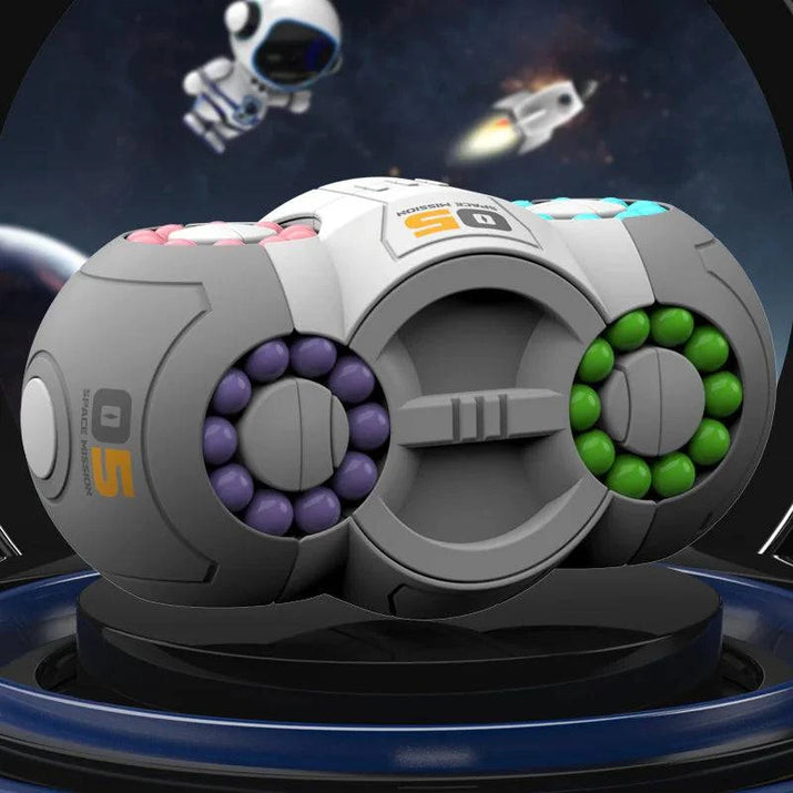 8-Sided Beaded Puzzle Cube – Ultimate Brain Teaser & Stress Reliever - Home Kartz