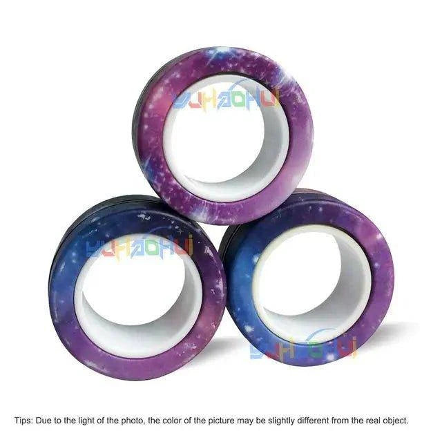 Safety Anti-Stress Magnetic Rings: Ultimate Stress Relief Toys - Home Kartz