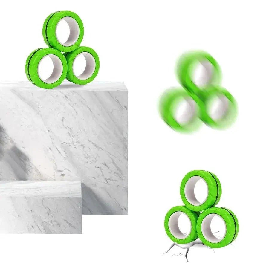 Safety Anti-Stress Magnetic Rings: Ultimate Stress Relief Toys - Home Kartz