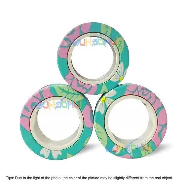 Safety Anti-Stress Magnetic Rings: Ultimate Stress Relief Toys - Home Kartz