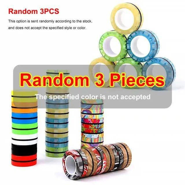 Safety Anti-Stress Magnetic Rings: Ultimate Stress Relief Toys - Home Kartz