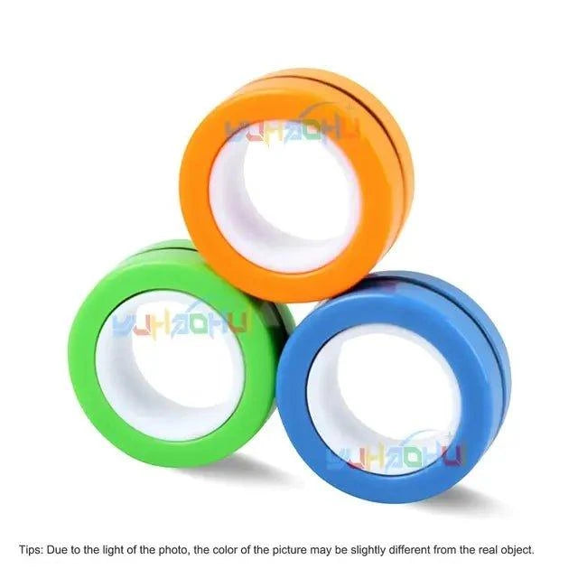Safety Anti-Stress Magnetic Rings: Ultimate Stress Relief Toys - Home Kartz