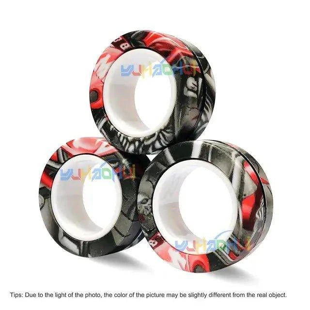 Safety Anti-Stress Magnetic Rings: Ultimate Stress Relief Toys - Home Kartz