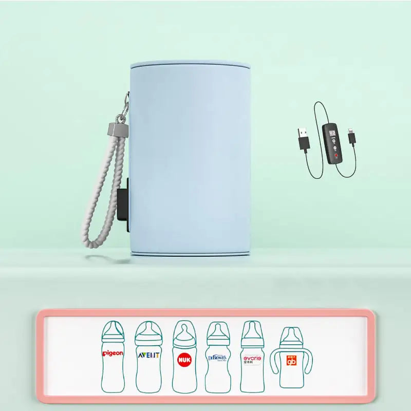 The Ultimate Baby Bottle Warmer: Your Portable, Smart Solution for Perfectly Warm Bottles On-the-Go – Also a Best Bottle Sterilizer!