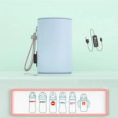 The Ultimate Baby Bottle Warmer: Your Portable, Smart Solution for Perfectly Warm Bottles On-the-Go – Also a Best Bottle Sterilizer!
