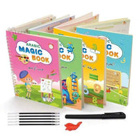 4 Books Pen Magic Copy Book – Make Handwriting Fun and Reusable for Kids - Home Kartz