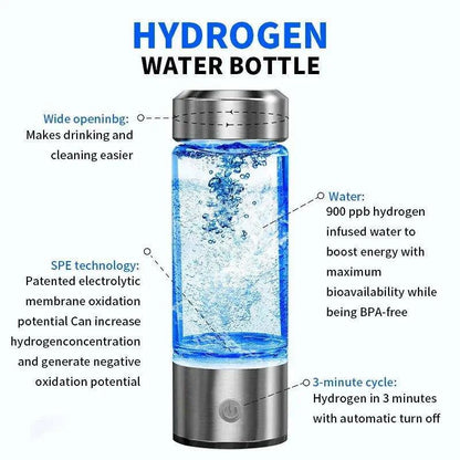 💧 Unlock the Power of Hydrogen: The Electric Cup That Transforms Your Water and Elevate Your Wellness! 🚀 - Home Kartz