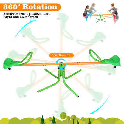 360-Degree Spinning Seesaw for Kids