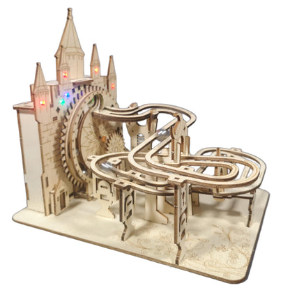 ⚙️ Stop Building Static Puzzles. Start Building Kinetic Machines. The 3D Wooden Engineering Project That Becomes a Mesmerizing, Motorized Marble Masterpiece