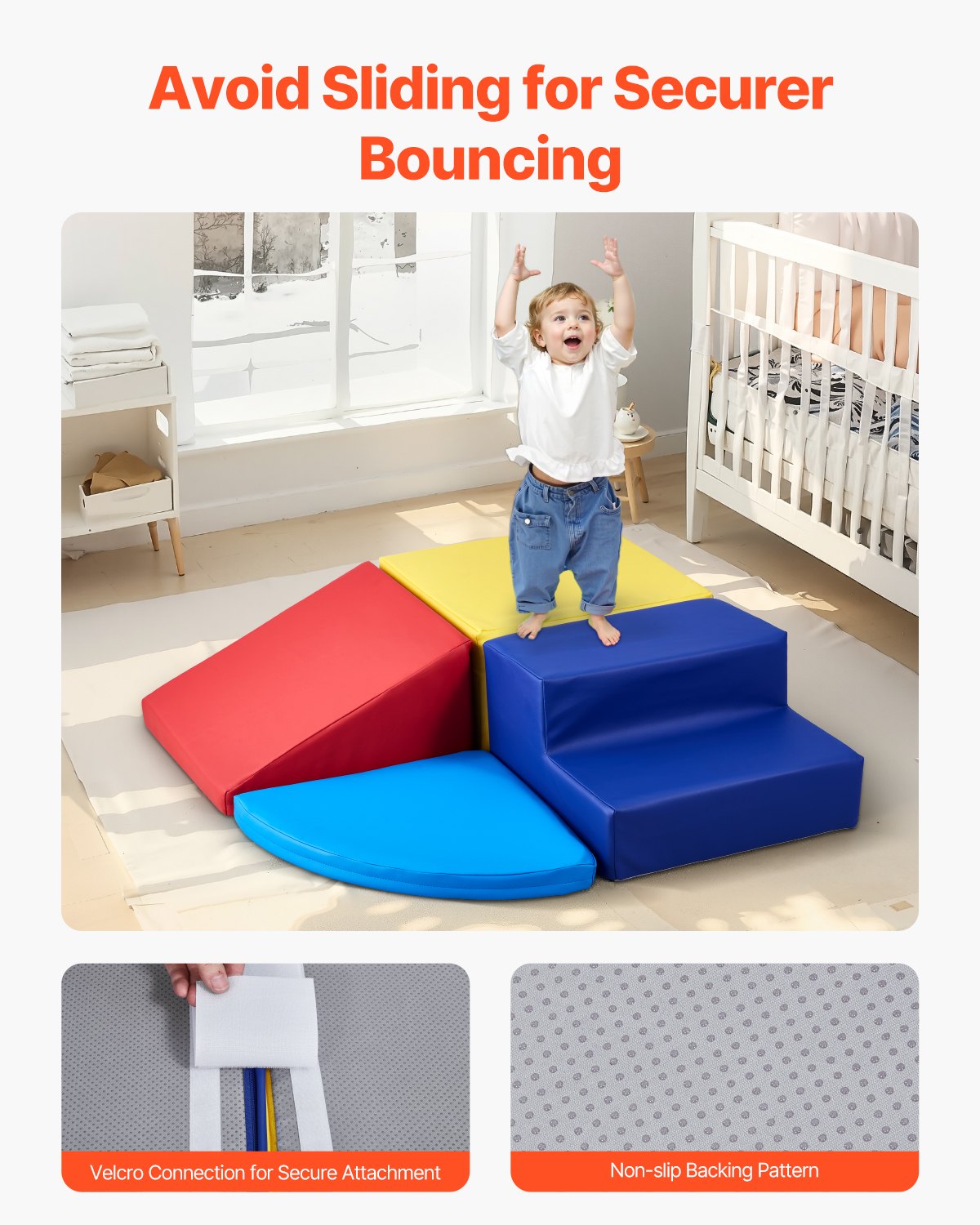 Save Your Sofa, Reclaim Your Peace. The High-Density Foam Climbing Set That Gives Them a Better (and Safer) Place to Explore