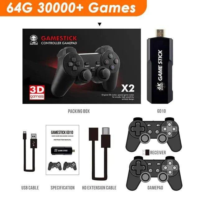 🌟 Reclaim the Golden Age of Gaming: The Retro Game Console That Blasts You Back in Time, in Stunning 4K! 🚀 - Home Kartz