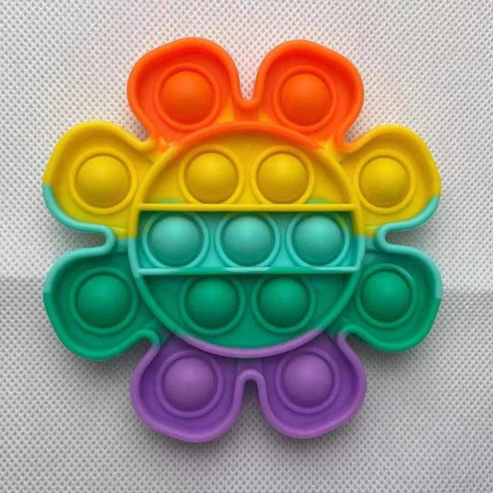 🎉 Push Pop Bubble Silicone Toy for Kids | Stress Relief & Sensory Fun 🌟 - Home Kartz