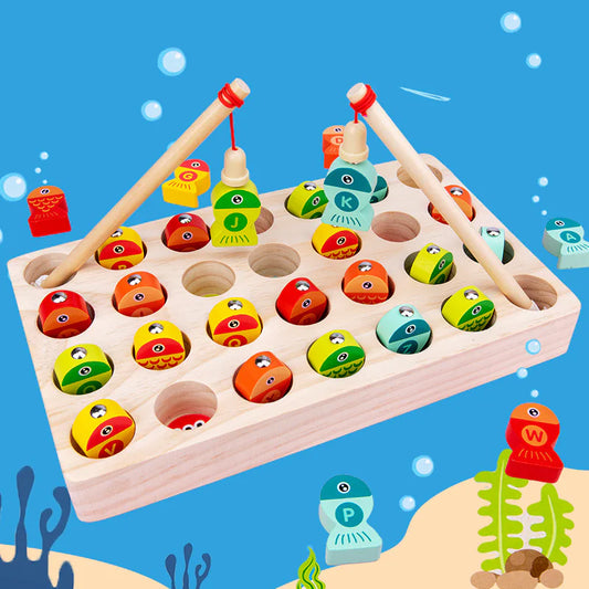 🌟 Boost Fine Motor Skills and Color Recognition with This Fun Magnetic Fishing Game!
