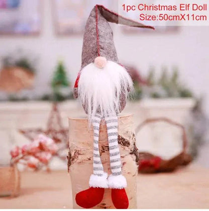 Gnome Christmas Faceless Doll – Whimsical Holiday Decoration for Festive Cheer | Perfect Holiday Gift - Home Kartz